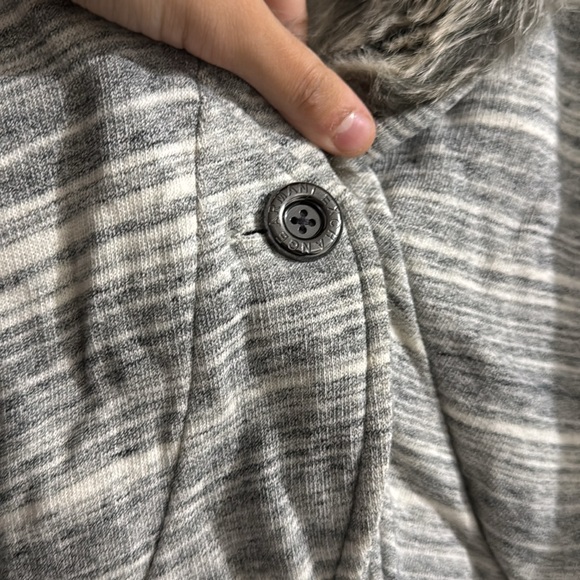 Armani Exchange A | X Size medium jacket coat cardigan fuzzy sweater jacket AX - Picture 3 of 10